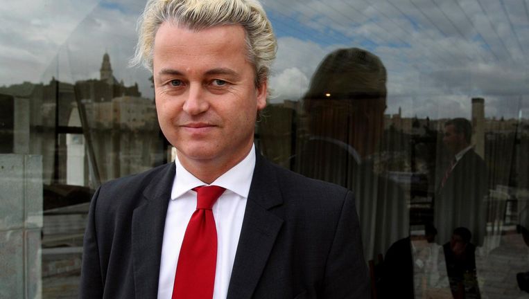 PVV-leider Wilders in december 2008. Beeld reuters