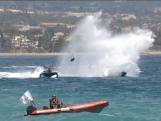 Elektrische boot verliest neus bij flinke crash in Marbella