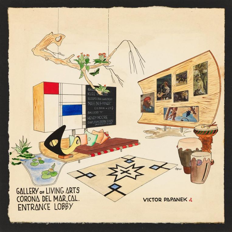 Victor Papanek - The Politics of Design. Beeld © University of Applied Arts Vienna, Victor J. Papanek Foundation