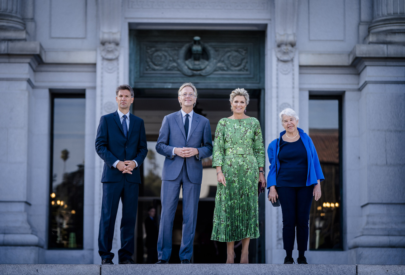 Máxima kreeg speciale opdracht van Beatrix mee naar VS Foto bndestem.nl