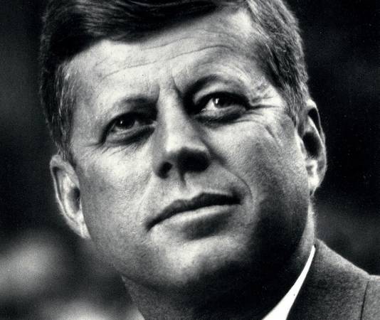 President John F. Kennedy.
