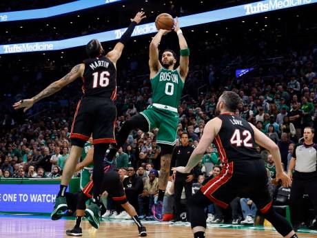 Boston Celtics brengt spanning terug in oostelijke NBA-finale met zege op Miami Heat