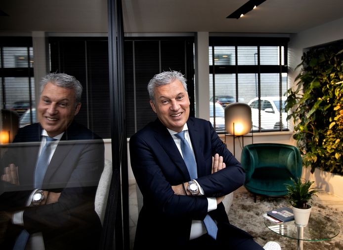 Directeur Bart van der Sluijs van ICS Groep in Eindhoven.