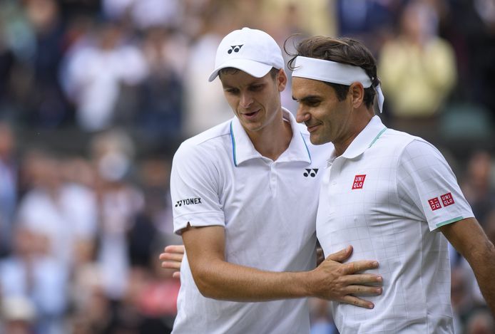 Après avoir dompté Federer et Medvedev, Hubert Hurkacz rêve de la finale à Wimbledon.
