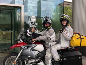 Vader en dochter trekken per motor vanuit het noorden van Canada tot het zuiden van Argentinië om geld op te halen voor zieke kinderen