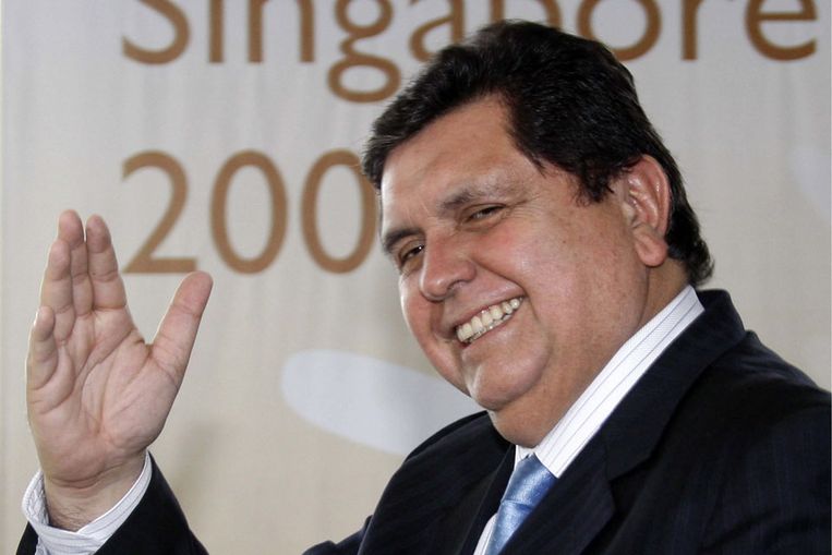 President Alan Garcia (EPA) Beeld 