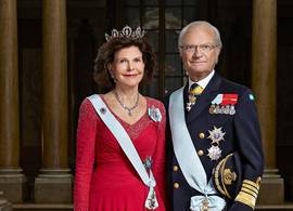 De Zweedse royals zitten op zwart zaad