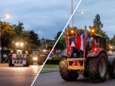 Tientallen boeren brengen bliksembezoek aan Nijmegen: trekkers maakten onder politiebegeleiding een rondje over het Keizer Karelplein