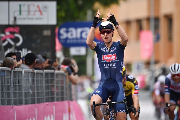 Quest'anno Tim Merler ha vinto la sua prima tappa sprint al Giro.