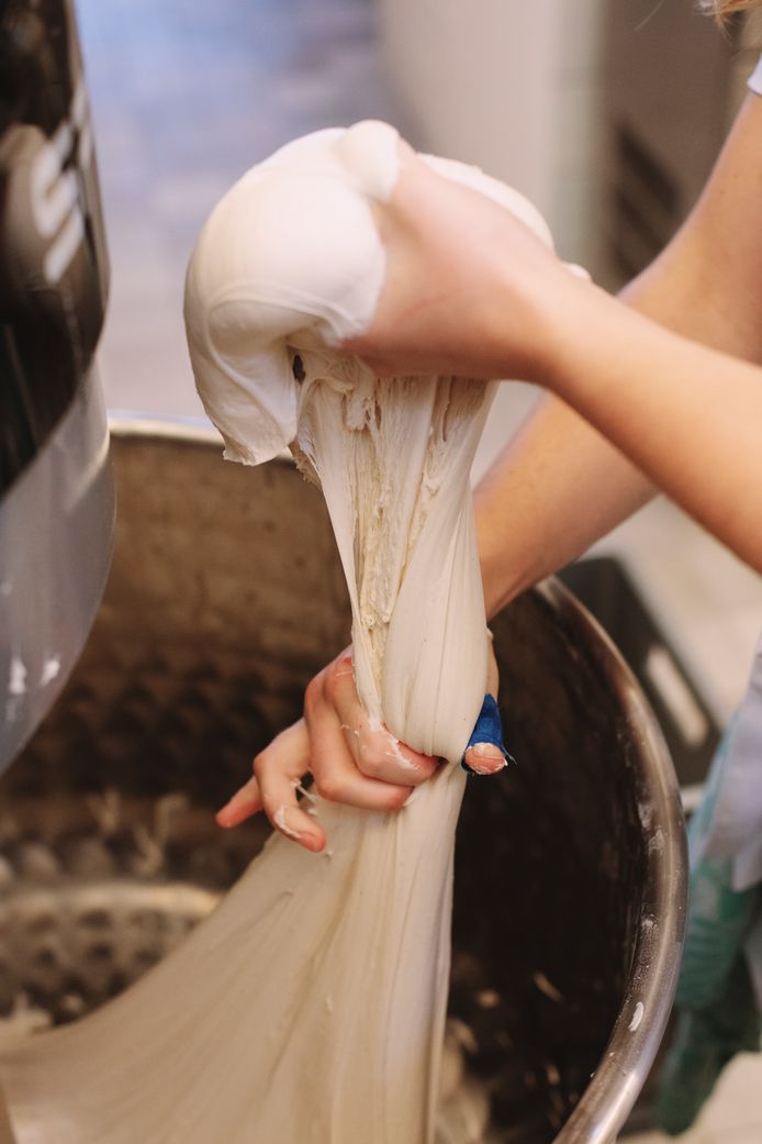 La pâte au levain est légère et plus digeste.