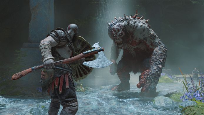 Ook pc-gamers kunnen nu Noorse gedrochten fileren in 'God of War'.