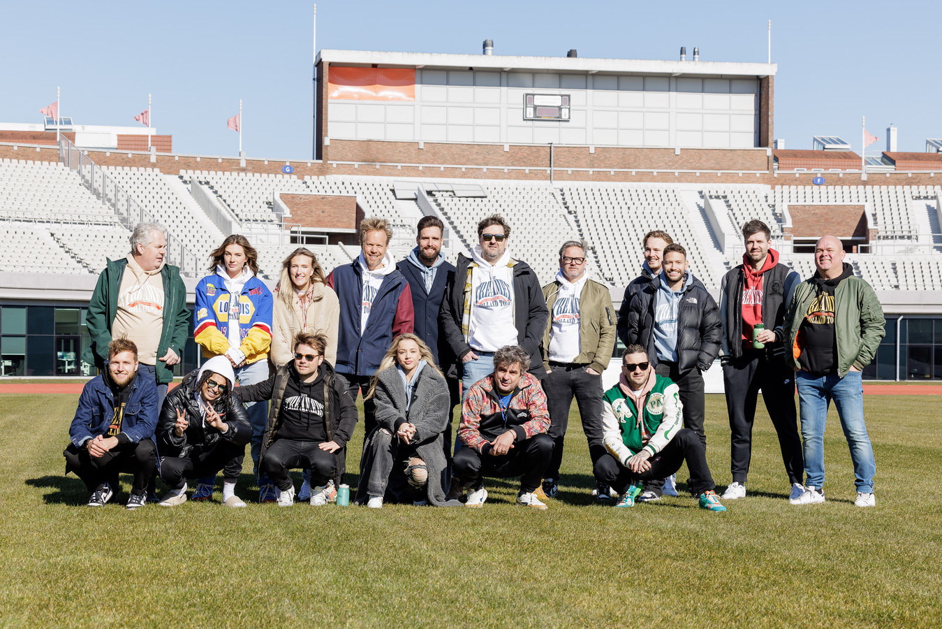 The Streamers ook in Olympisch Stadion als livestream; Flemming en