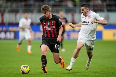 AC Milan ontsnapt aan nederlaag tegen Cremonese, De Ketelaere kan weer niet scoren