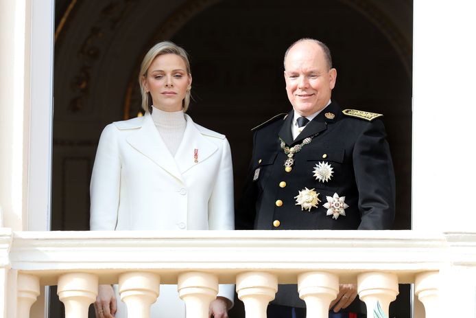Charlène et Albert de Monaco