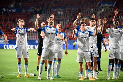Le Club Bruges réussi son coup sous une chaleur accablante à Osasuna