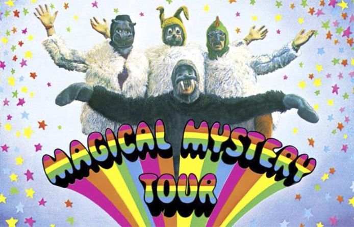 'Magical mystery tour', een van de films waar producent Denis O'Dell aan meewerkte
