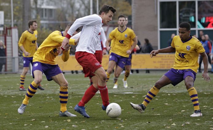 Niels Vorthoren was tweemaal trefzeker.