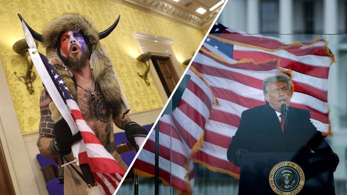 Wat begon als een demonstratie van duizenden Trump aanhangers in het centrum van Washington, eindigde in complete chaos