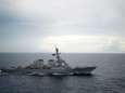 Chinees oorlogsschip op ramkoers met Amerikaans marineschip