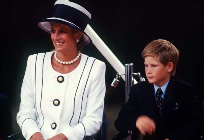 Prinses Diana en Prins Harry