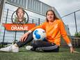 Melissa Schilder (15) speelt niet alleen in het oranje van CSV’28, maar is onlangs ook geselecteerd voor Oranje Onder 16.