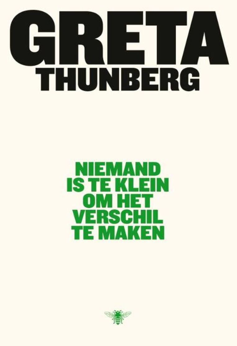 Greta Thunberg, ‘Niemand is te klein om het verschil te maken’, De Bezige Bij  Beeld Humo