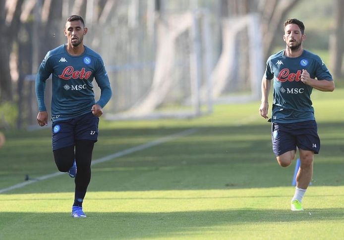 Dries Mertens hier op een archiefbeeld op training