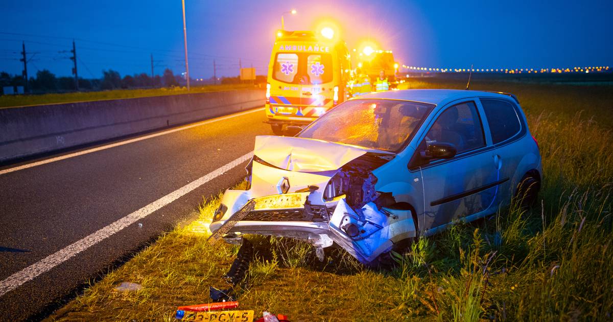 Misverstand over 70 km op N50 bij Zalk leidt tot botsing.