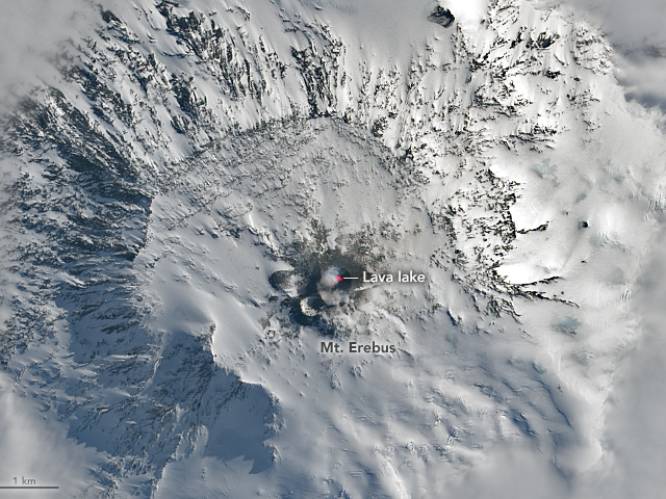 Vulkaan op Antarctica spuugt dagelijks goudkristallen uit ter waarde van duizenden euro’s