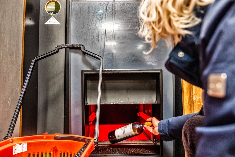 In Flanders, there is already a classic glass bottle collection system.  Tim Dervin's photo