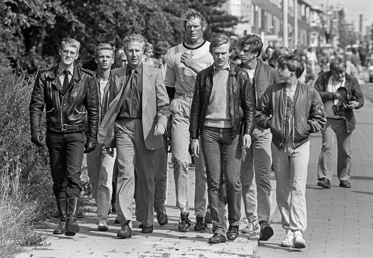 Neonazi en oudleider extreemrechtse NVU Joop Glimmerveen (94