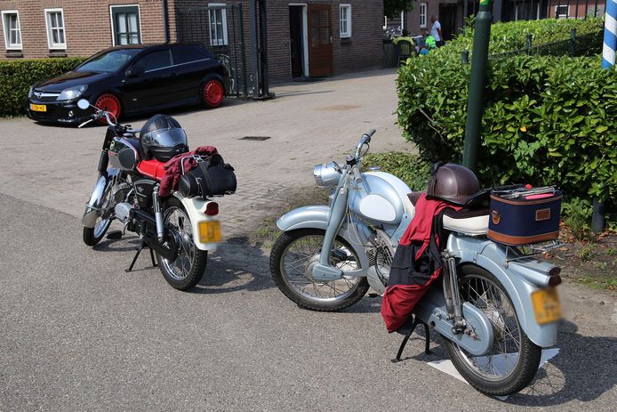 De Zundapp raakte niet erg beschadigd