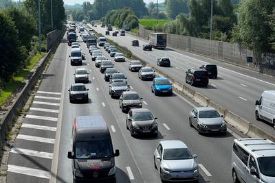 Drukte op Vlaamse snelwegen lijkt over haar hoogtepunt heen