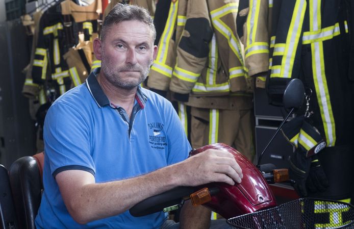 GLANERBRUG - Vrijwillig brandweerman Franc Witbreuk raakte gewond bij een brandweeroefening en moest 4,5 jaar knokken voor een schadevergoeding.
