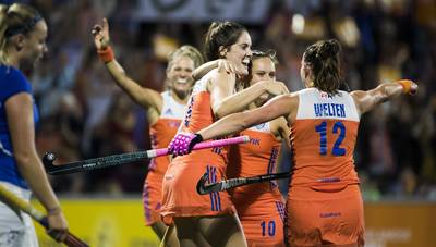 Hockeysters vernederen Tsjechië met 10-0