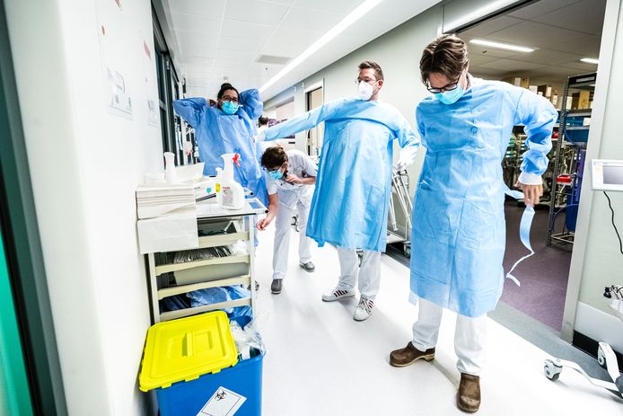 Drukte op de intensive care.