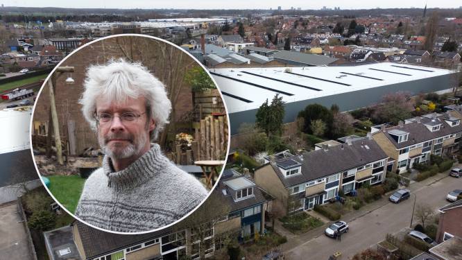 Erik-Jan kijkt plots tegen een grijze muur van 8 meter aan: ‘Wisten helemaal niet dat die loods zou komen’