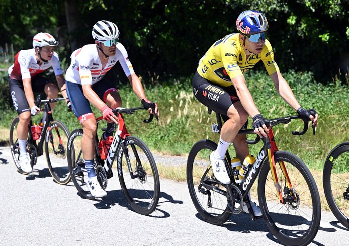 Jasper Stuyven en Wout van Aert, twee renners die we vaak op de voorgrond zullen zien in de komende Ronde van Frankrijk.