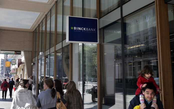 De vestiging van Binckbank aan de Amsterdamse Vijzelstraat.