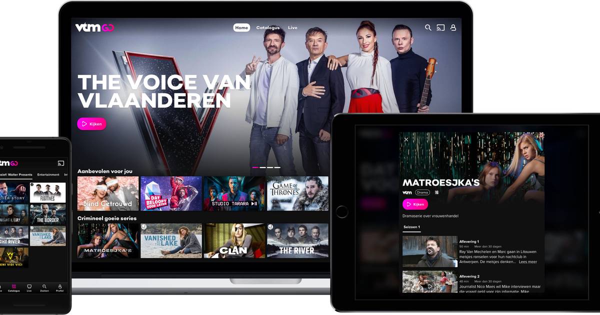 Vtm Lanceert ‘vtm Go 300 Series En Films Van Vroeger En Nu In één App