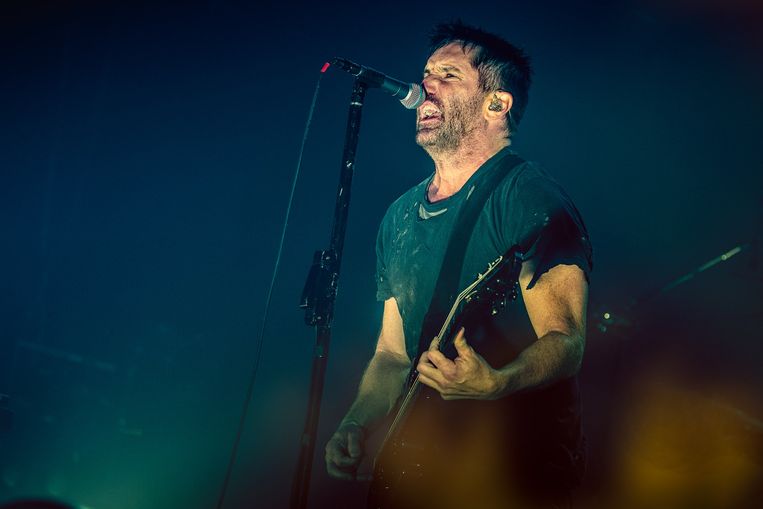 Nine Inch Nails in de Afas Live. Beeld Ben Houdijk