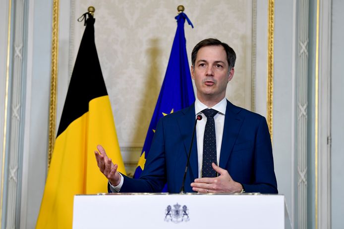 Premier Alexander De Croo (Open Vld).