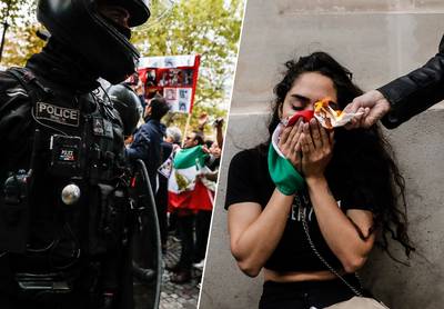 À Paris, des gaz lacrymogènes pour empêcher les manifestants d'arriver à l'ambassade d'Iran