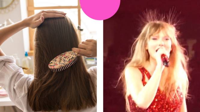 Statisch haar zoals Taylor Swift? Met deze 8 simpele trucjes herstel je instant je coupe