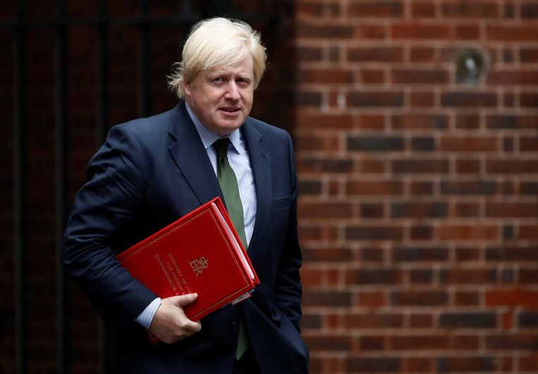 De Britse minister Boris Johnson.  Beeld REUTERS