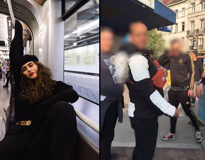 Studente en model Esli Balatova (20) wordt dagelijks lastiggevallen op straat in Brussel. Ze filmde een van de intimidaties om de situatie aan te klagen.