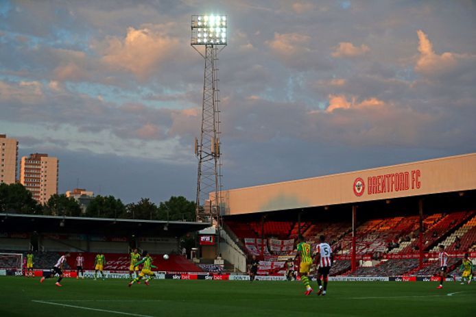 Griffin Park van Brentford.