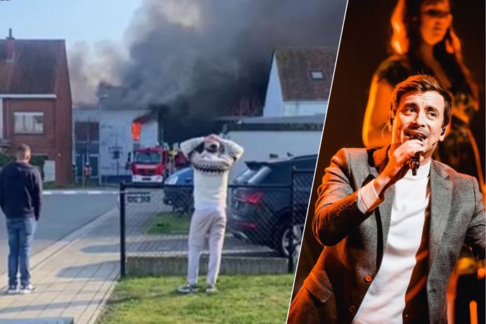 Niels Destadsbader vertelde op Radio2 over de zware brand die z'n loft verwoestte.