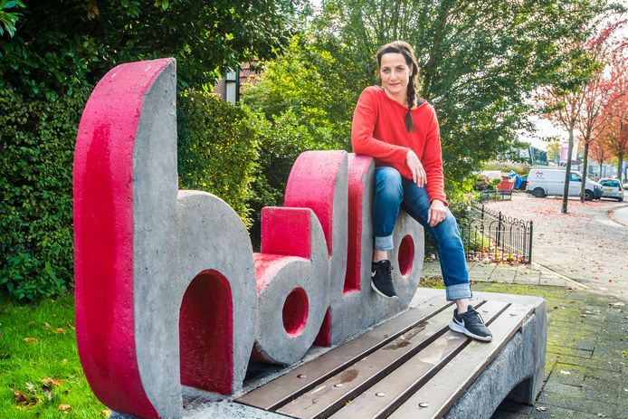 Roelien Eenkhoorn benut haar Hallo-bank optimaal.