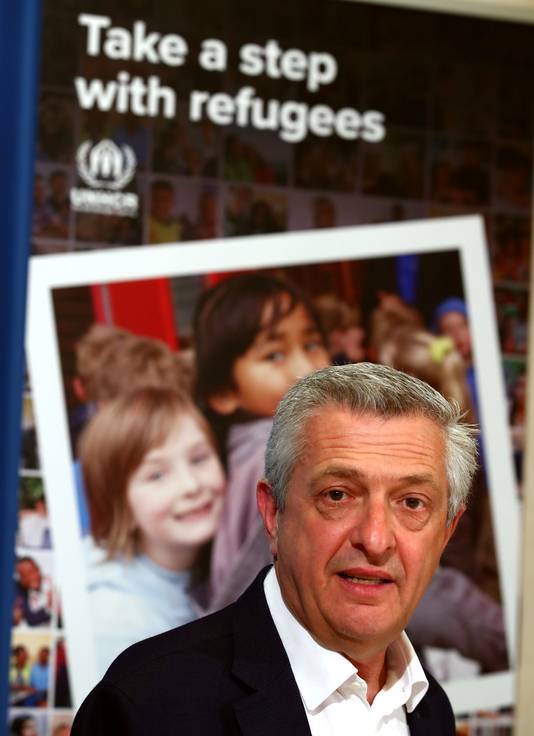 Filippo Grandi, de Hoge Commissaris voor de Vluchtelingen van de Verenigde Naties.